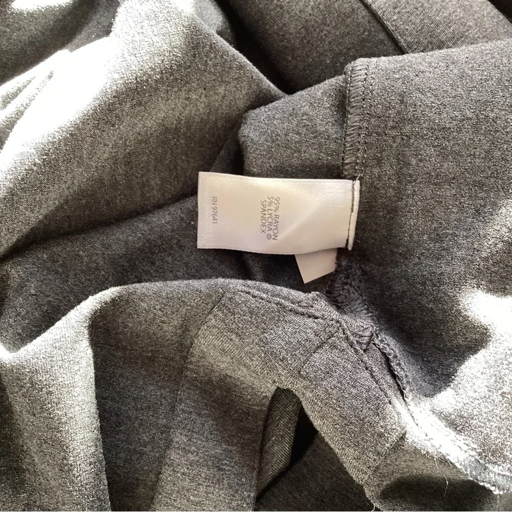 J. Jill Charcoal Heather Cardigan M - Picture 6 of 7
